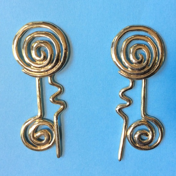 Flashback 80sVibes VintageGlam RetroGems Earrings - Picture 1 of 3